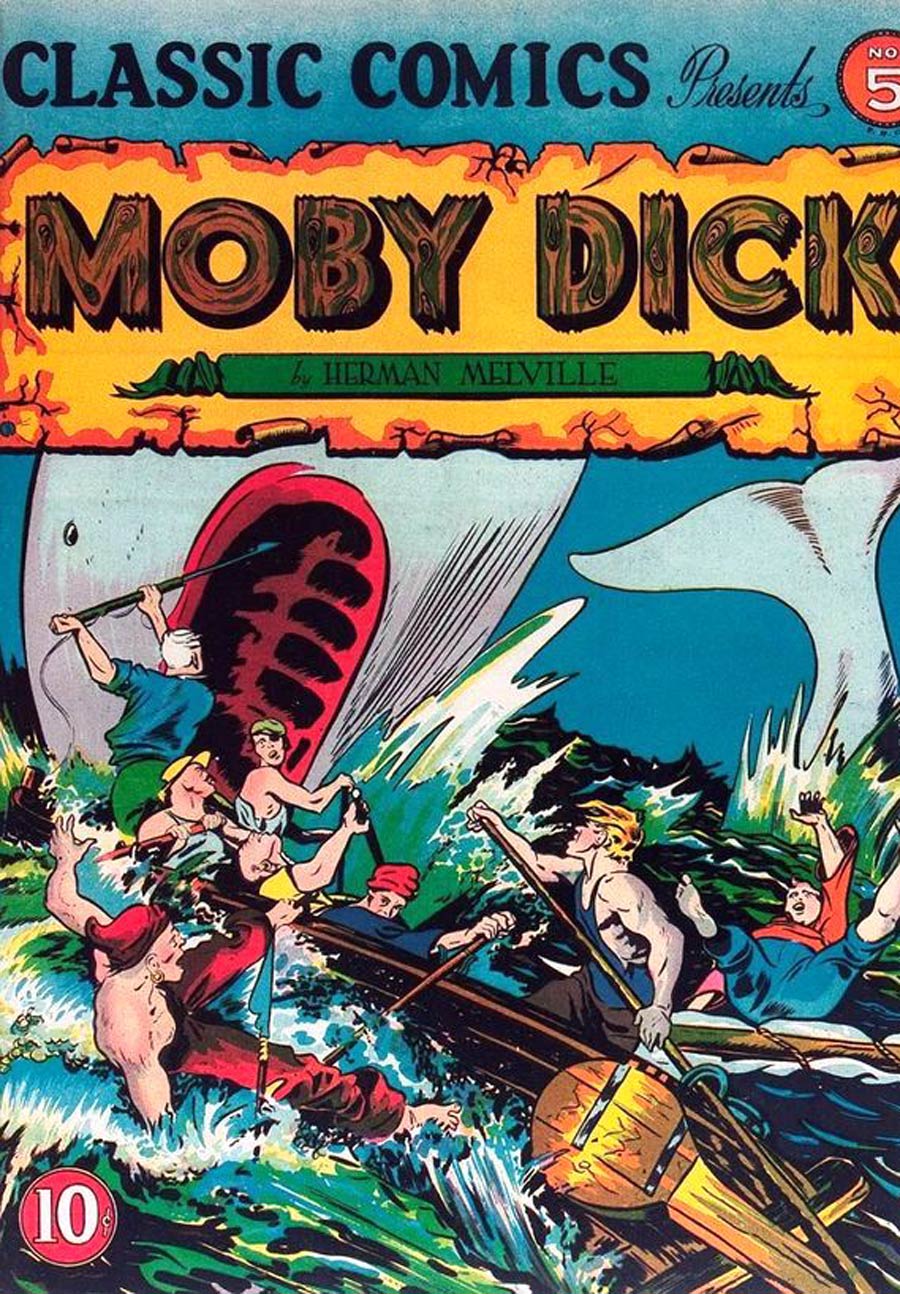 Classics Illustrated #5 Cover A 1st Ptg Moby Dick