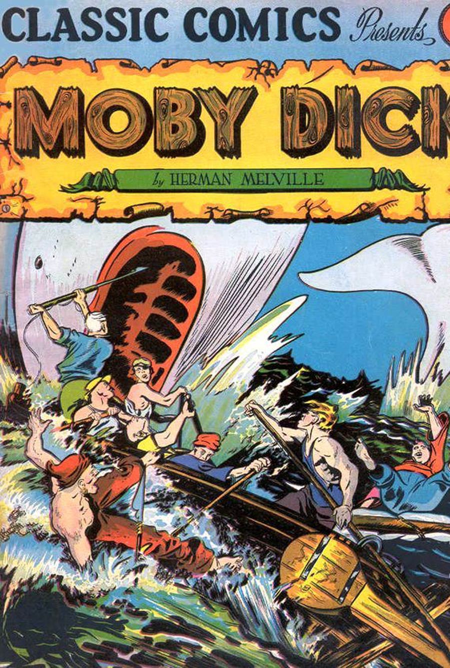 Classics Illustrated #5 Cover E 5th Ptg Moby Dick