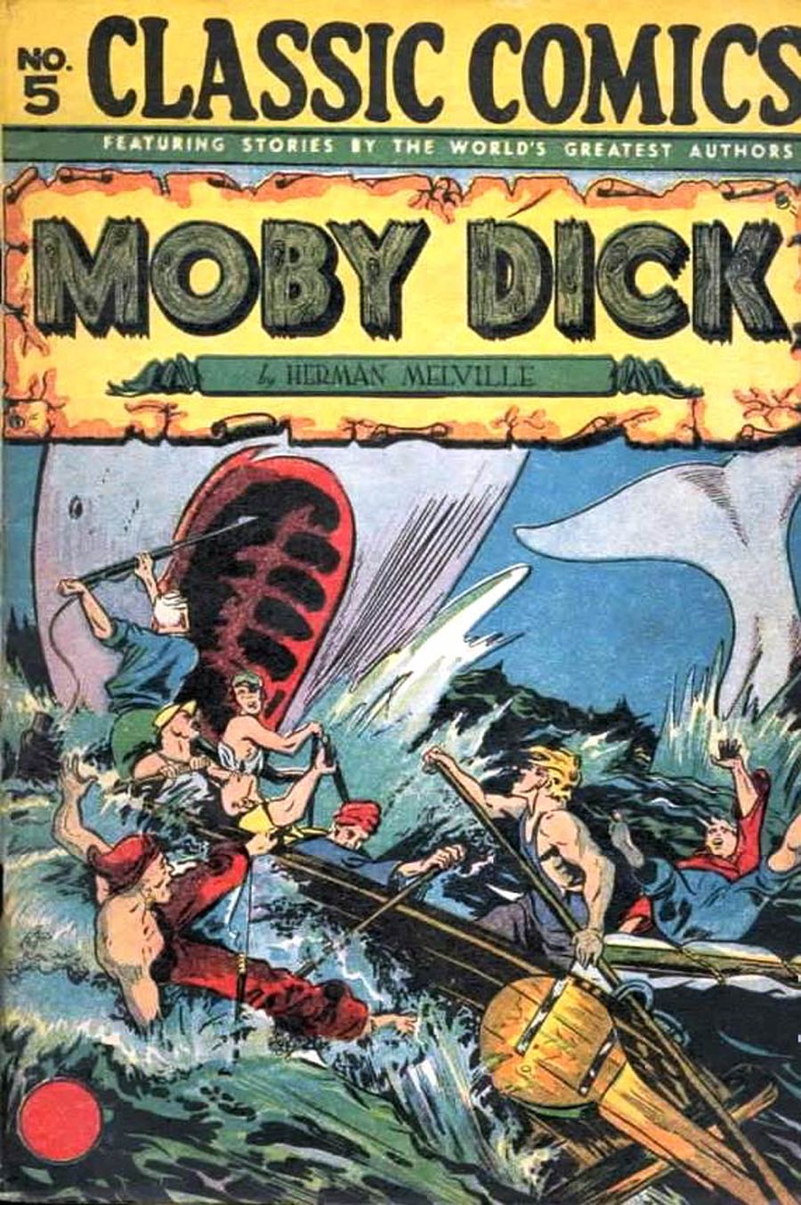 Classics Illustrated #5 Cover G 7th Ptg Moby Dick