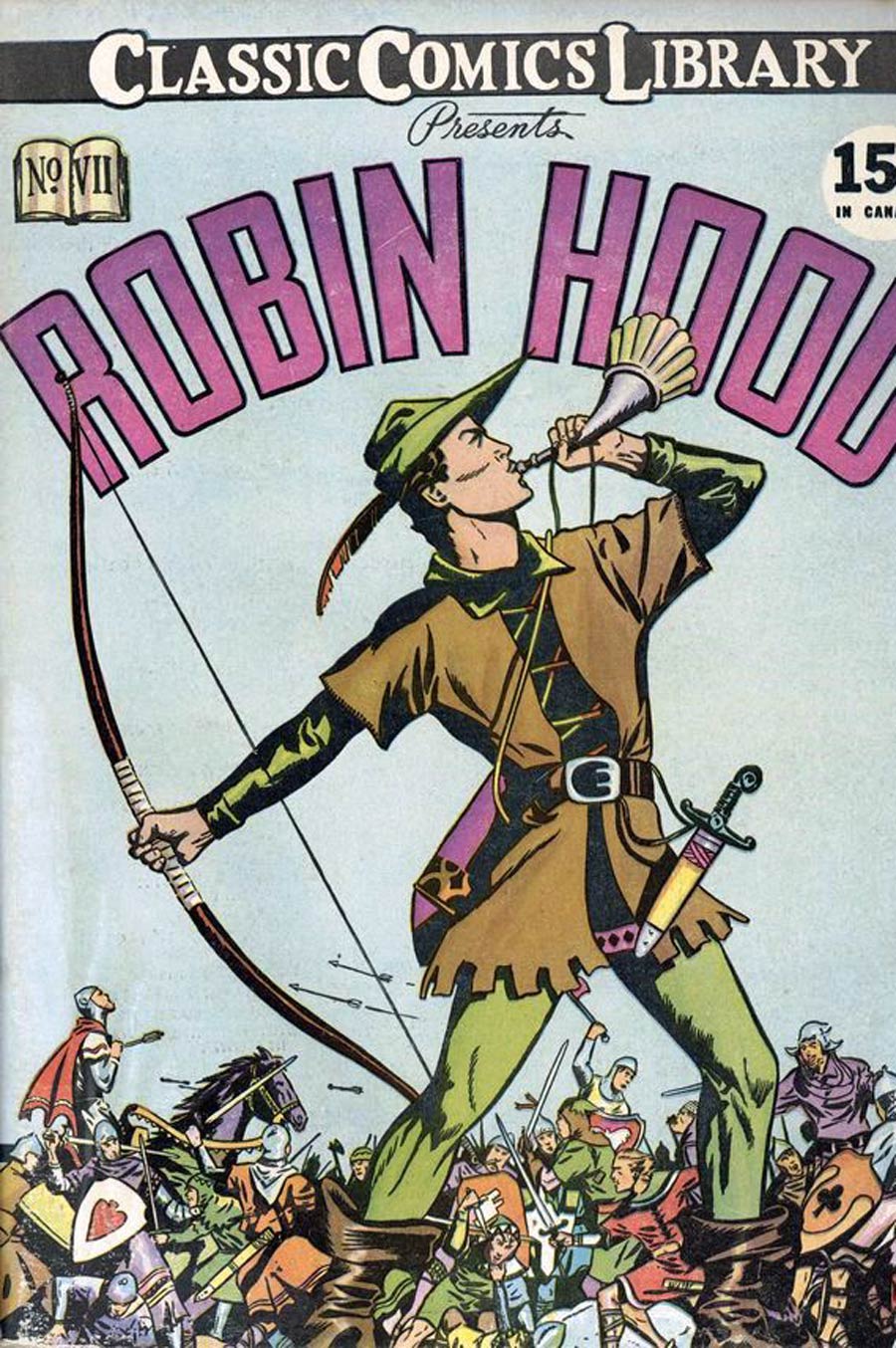 Classics Illustrated #7 Robin Hood Cover D 4th Ptg