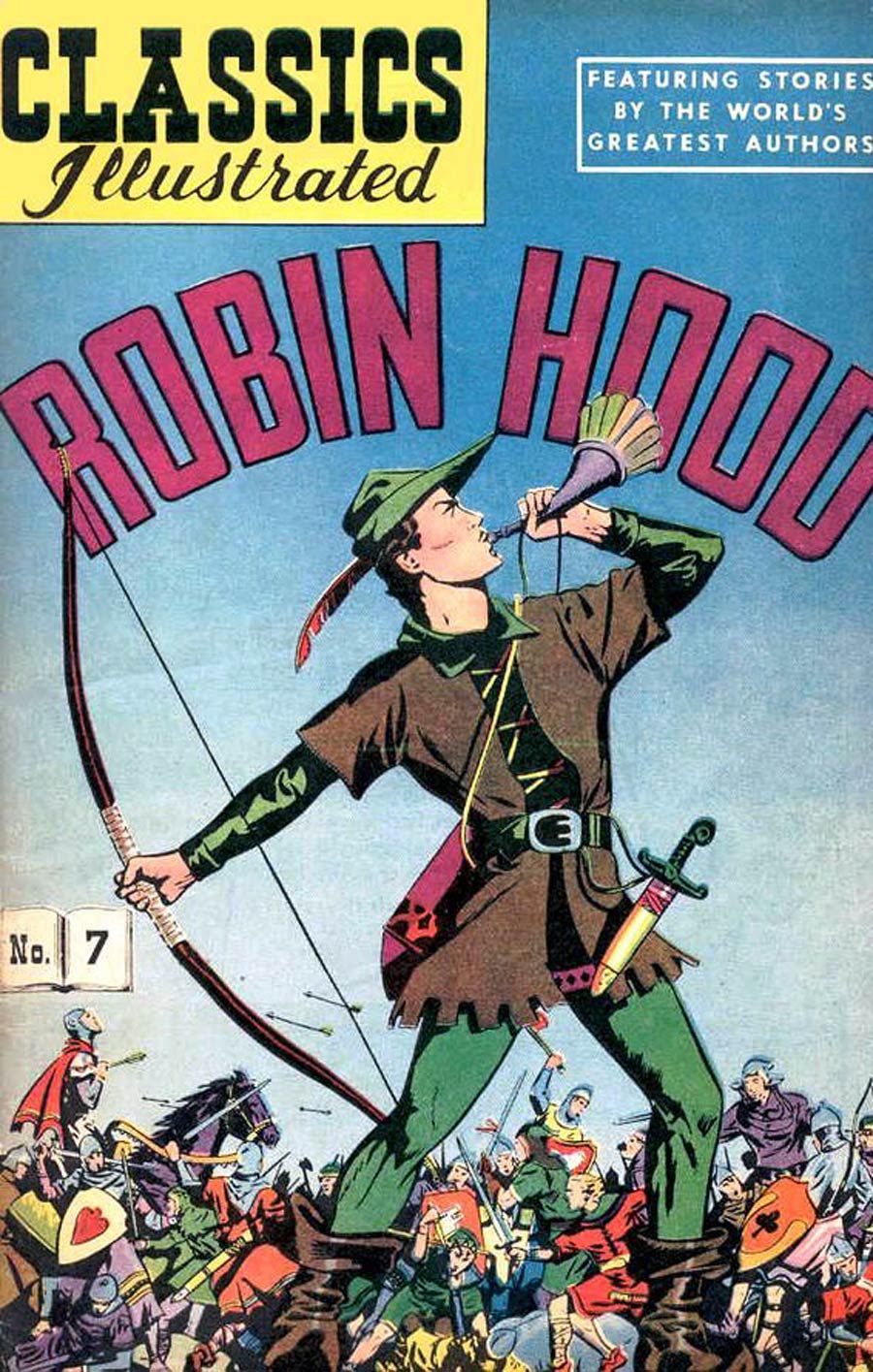 Classics Illustrated #7 Robin Hood Cover G 7th Ptg