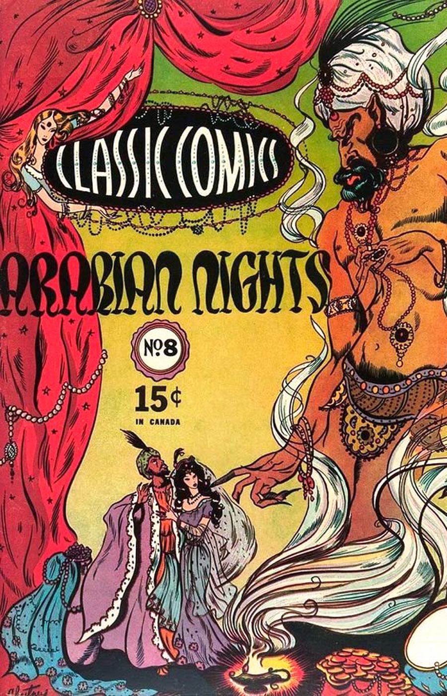 Classics Illustrated #8 Cover B 2nd Ptg Arabian Nights