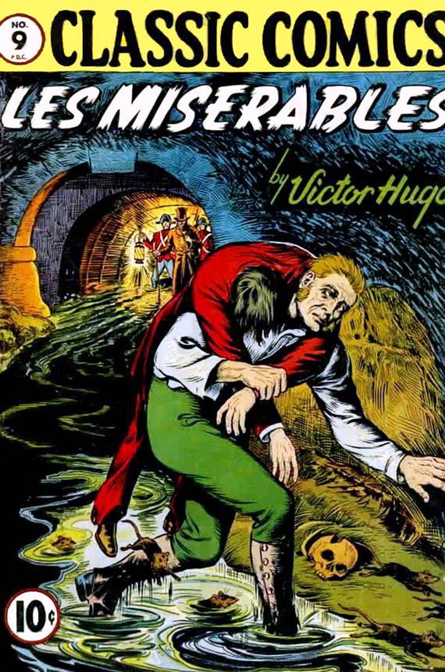 Classics Illustrated #9 Cover B 1st Ptg Les Miserables Paper Cover