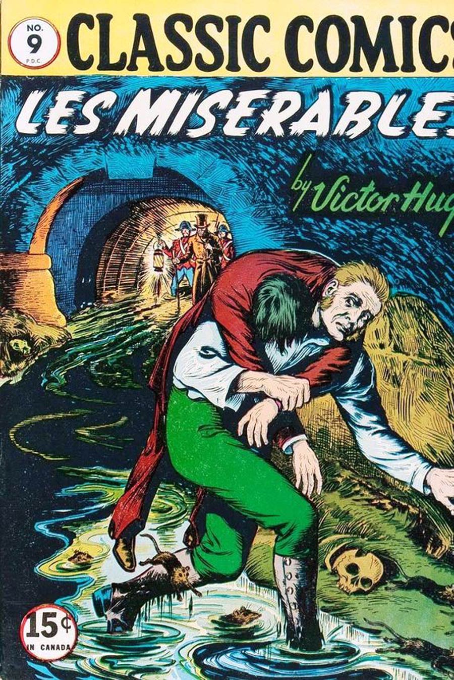 Classics Illustrated #9 Cover E 4th Ptg Les Miserables Paper Cover