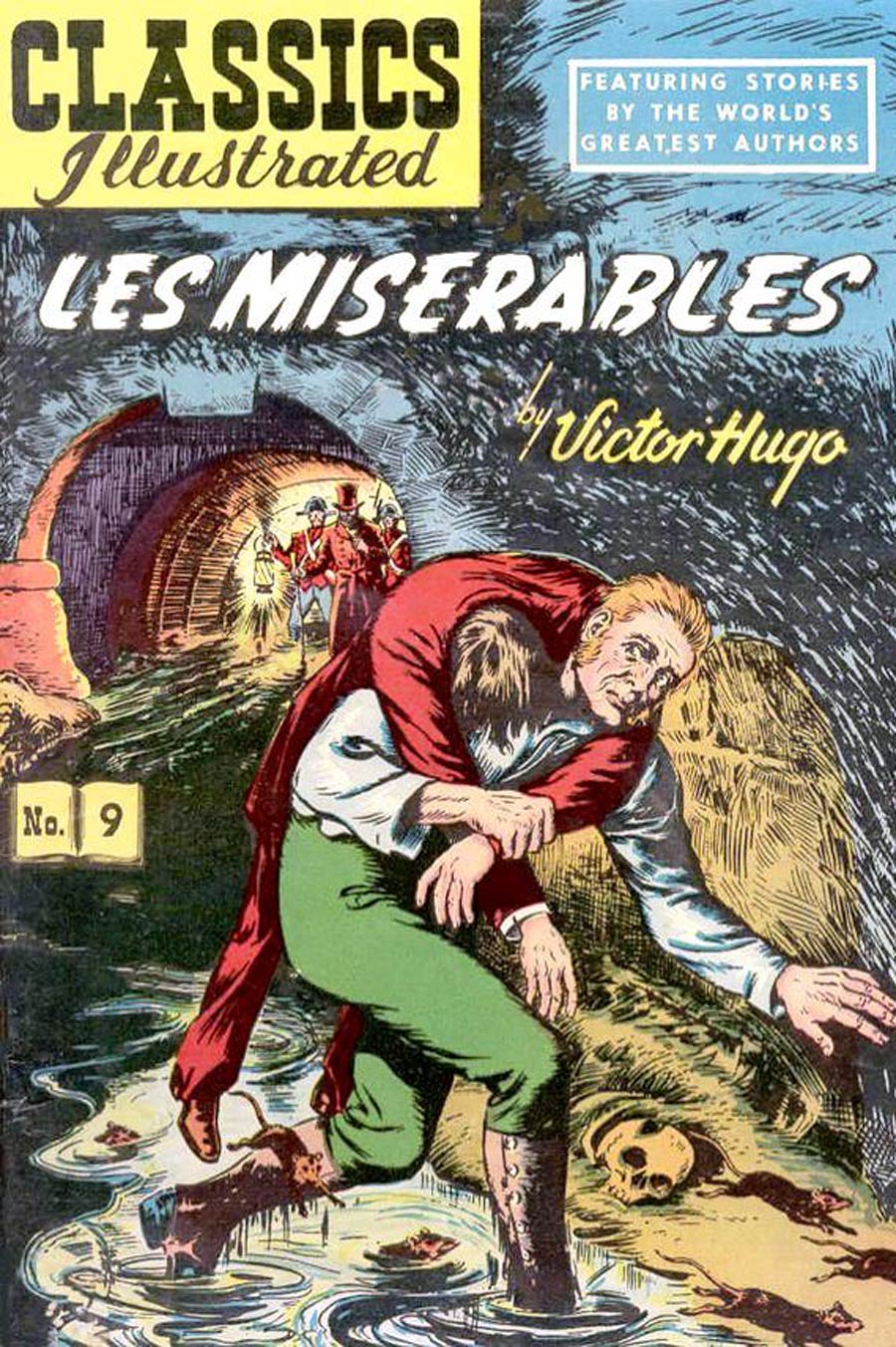 Classics Illustrated #9 Cover H 7th Ptg Les Miserables Paper Cover