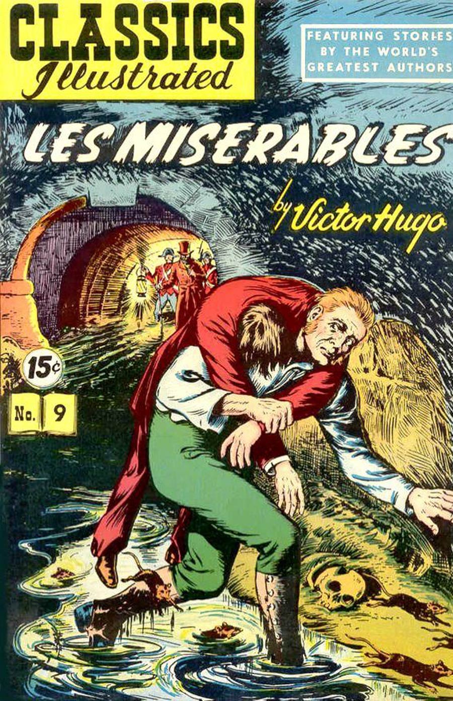 Classics Illustrated #9 Cover I 8th Ptg Les Miserables Paper Cover