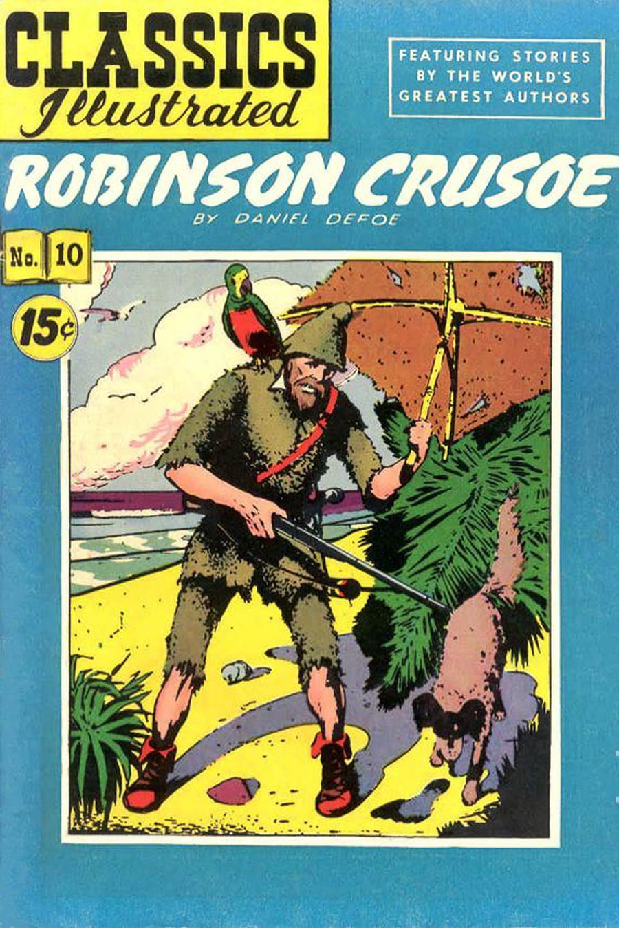 Classics Illustrated #10 Cover K 9th And Later Ptgs Robinson Crusoe