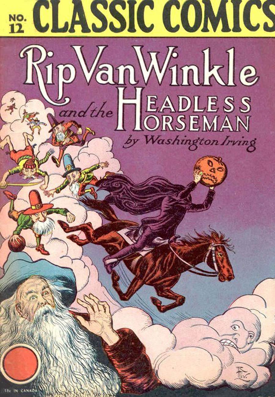 Classics Illustrated #12 Cover B 2nd Ptg Rip Van Winkle