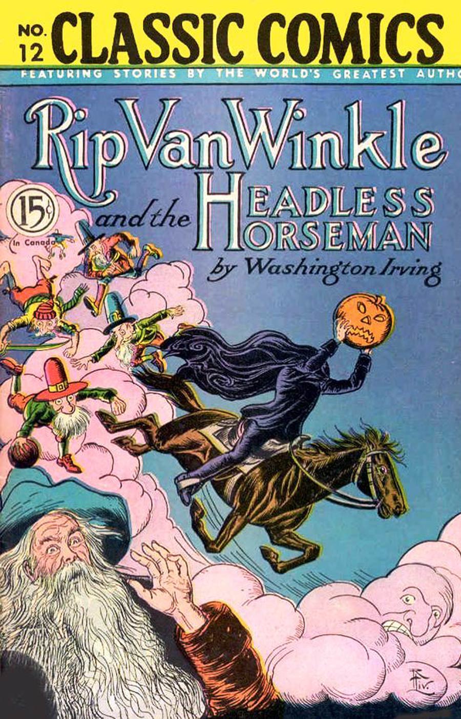 Classics Illustrated #12 Cover E 5th Ptg Rip Van Winkle