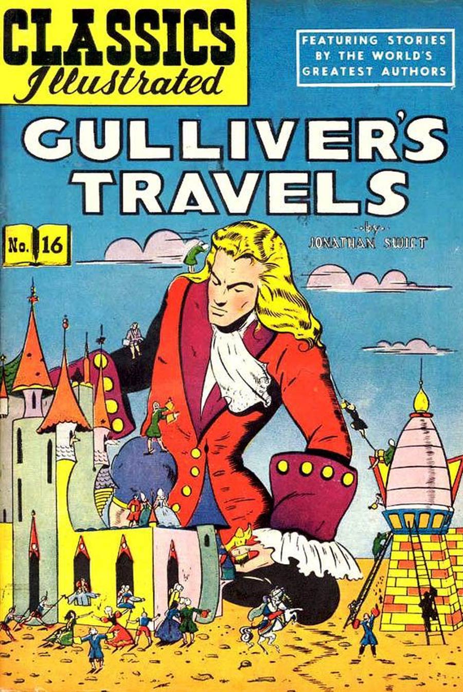 Classics Illustrated #16 Cover E 5th Ptg Gullivers Travels