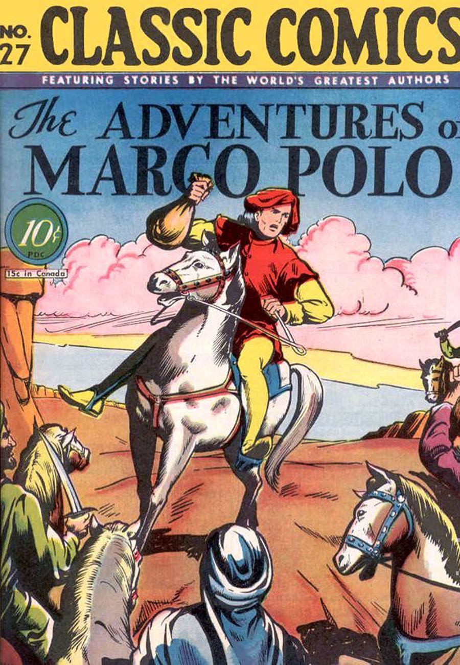 Classics Illustrated #27 Cover A 1st Ptg Classic Comics The Adventures Of Marco Polo