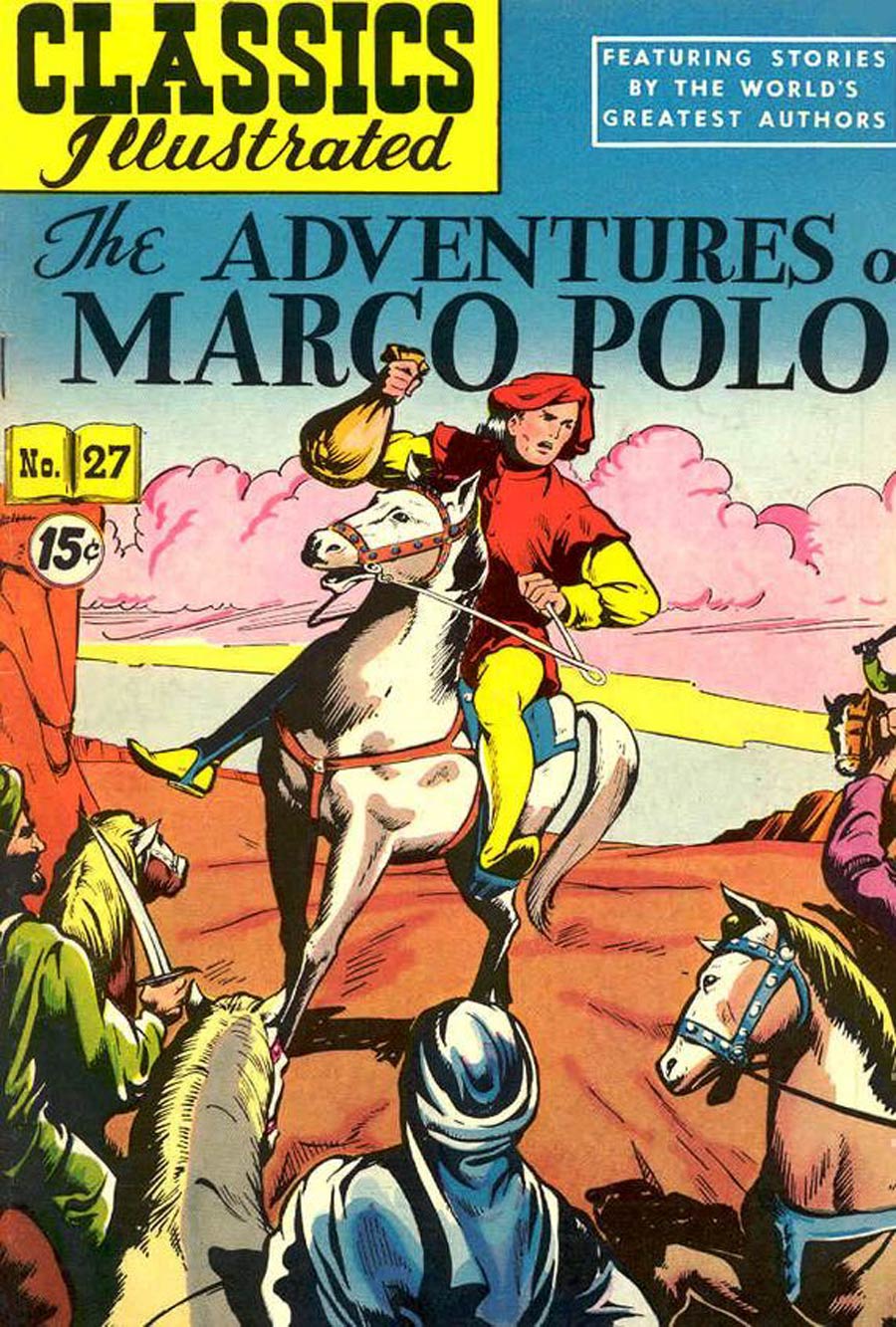 Classics Illustrated #27 Cover D 4th Ptg Classic Comics The Adventures Of Marco Polo