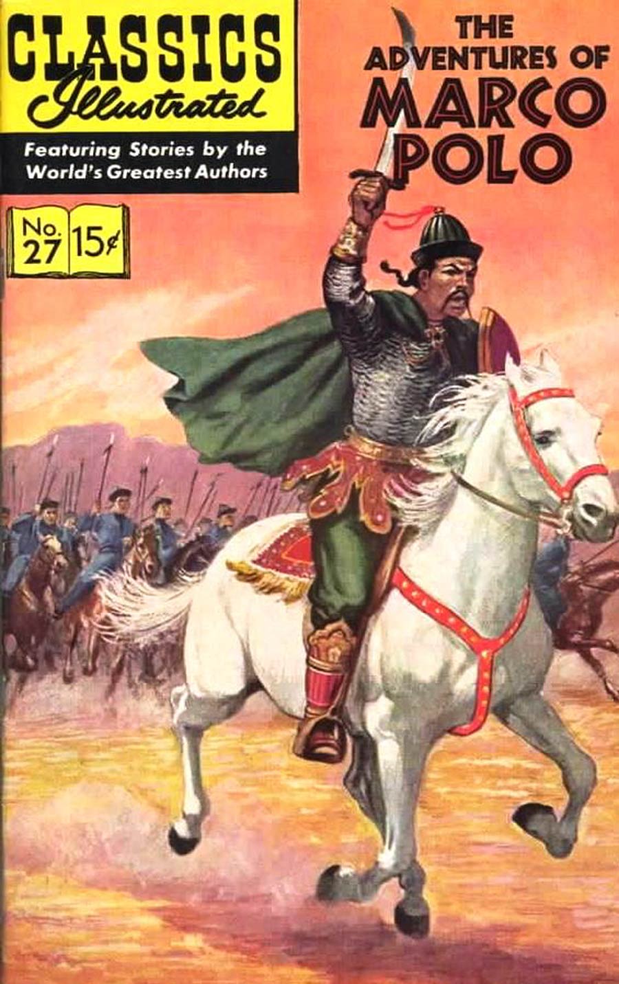 Classics Illustrated #27 Cover G 7th Ptg Classic Comics The Adventures Of Marco Polo