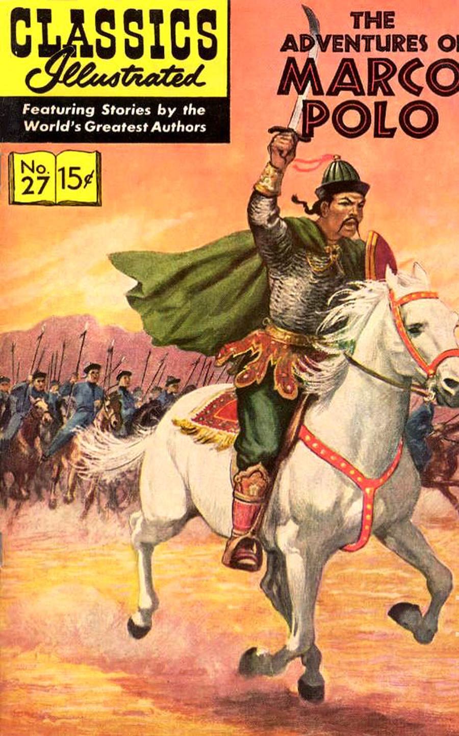 Classics Illustrated #27 Cover H 8th Ptg Classic Comics The Adventures Of Marco Polo