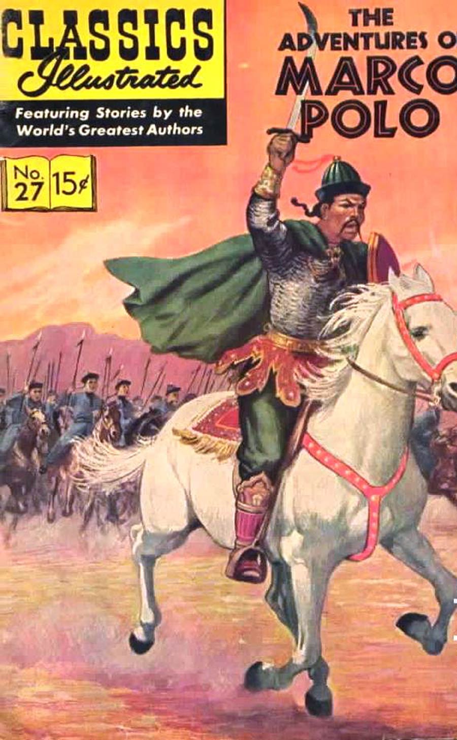Classics Illustrated #27 Cover I 9th Ptg Classic Comics The Adventures Of Marco Polo