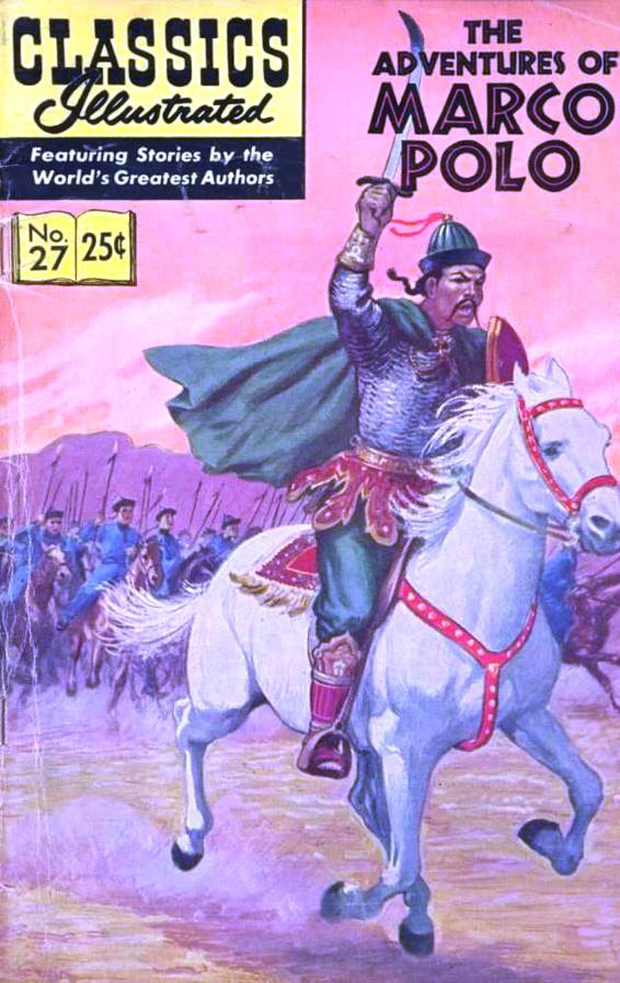 Classics Illustrated #27 Cover J 10th Ptg Classic Comics The Adventures Of Marco Polo