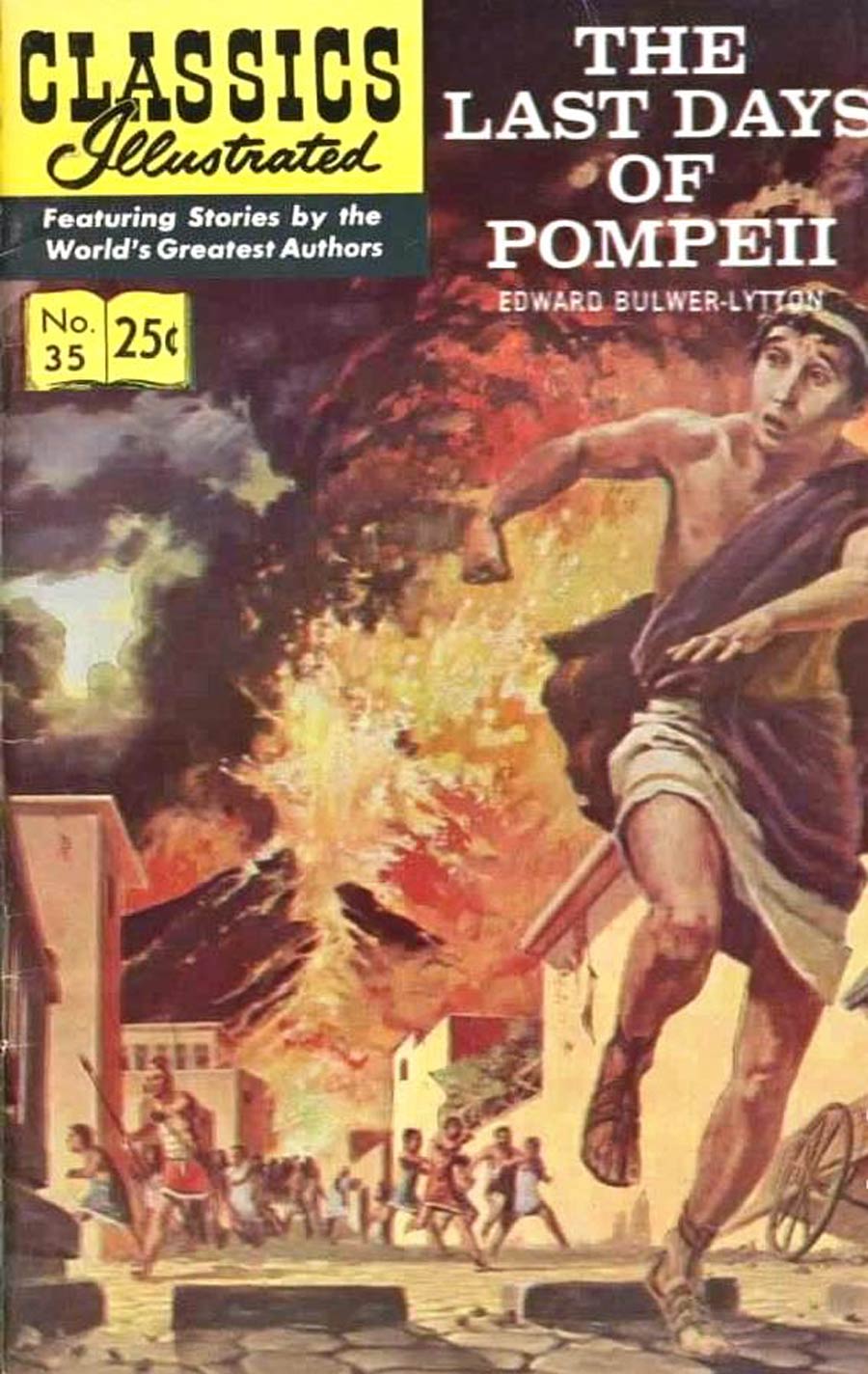 Classics Illustrated #35 Cover E 5th Ptg The Last Days of Pompeii