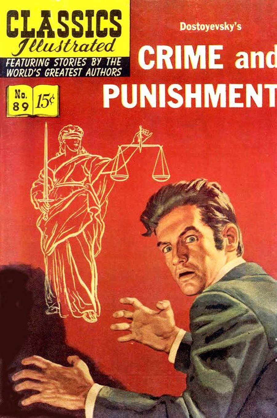 Classics Illustrated #89 Cover A 1st Ptg Crime And Punishment