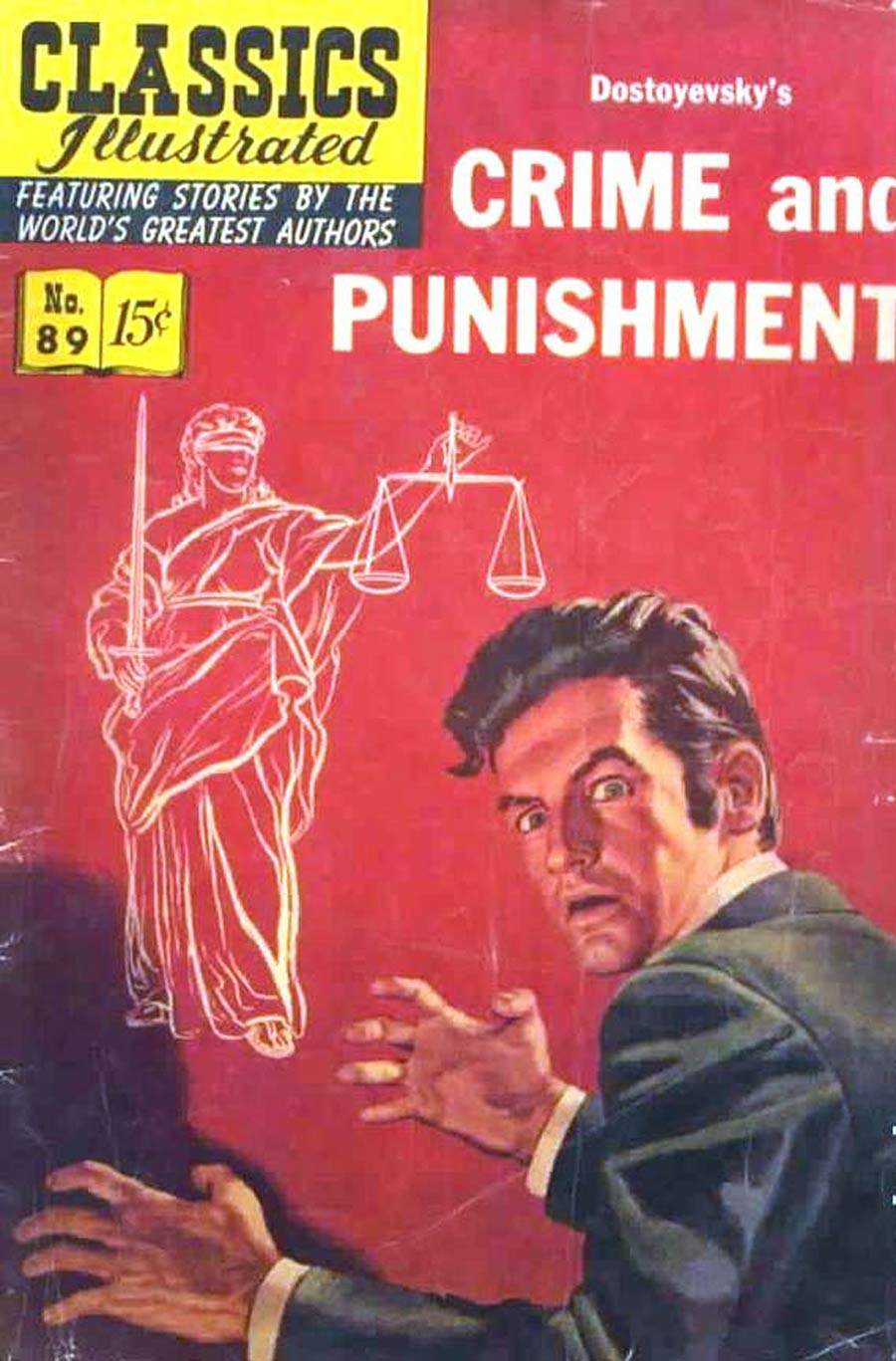 Classics Illustrated #89 Cover B 2nd Ptg Crime And Punishment