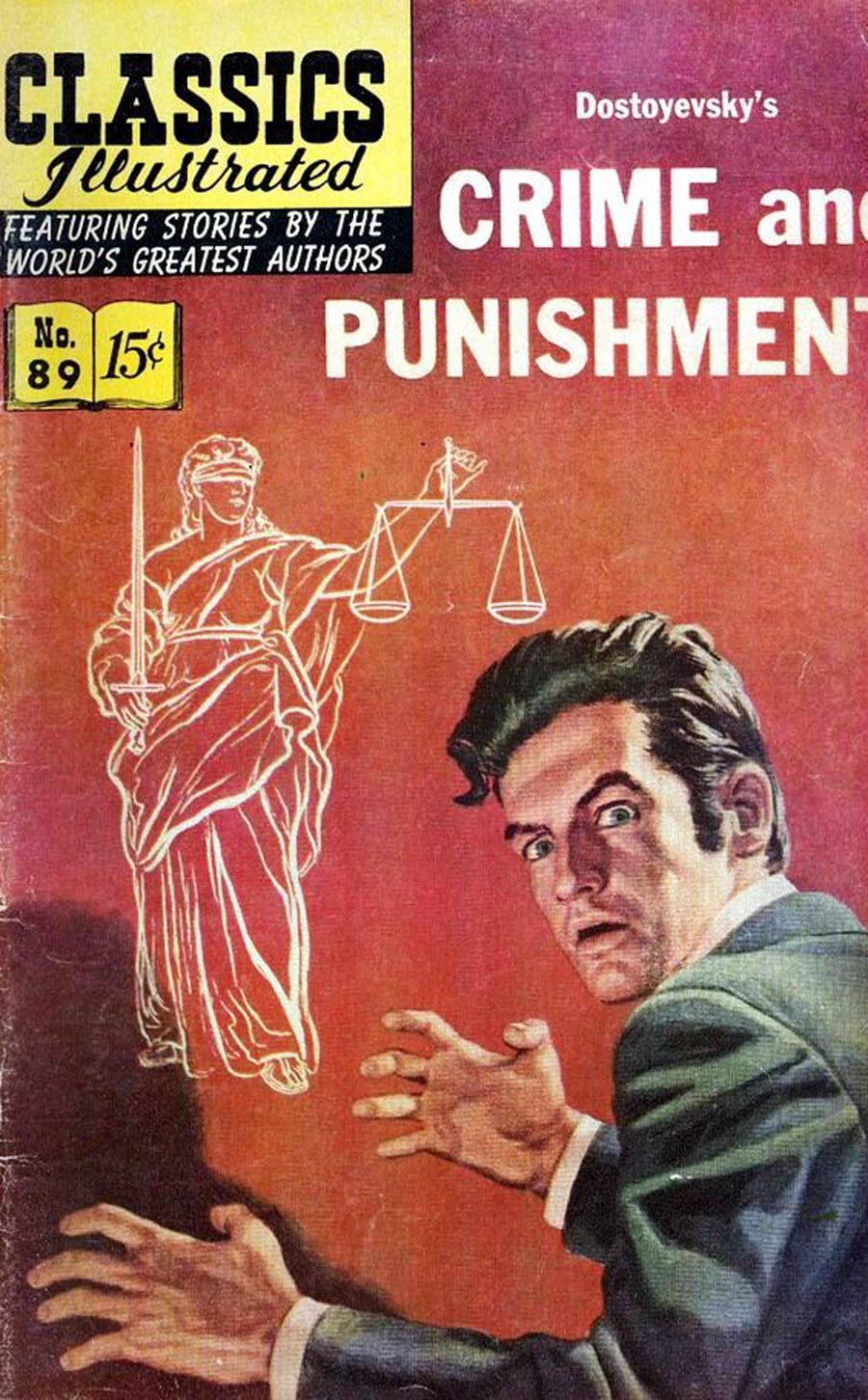 Classics Illustrated #89 Cover C 3rd Ptg Crime And Punishment