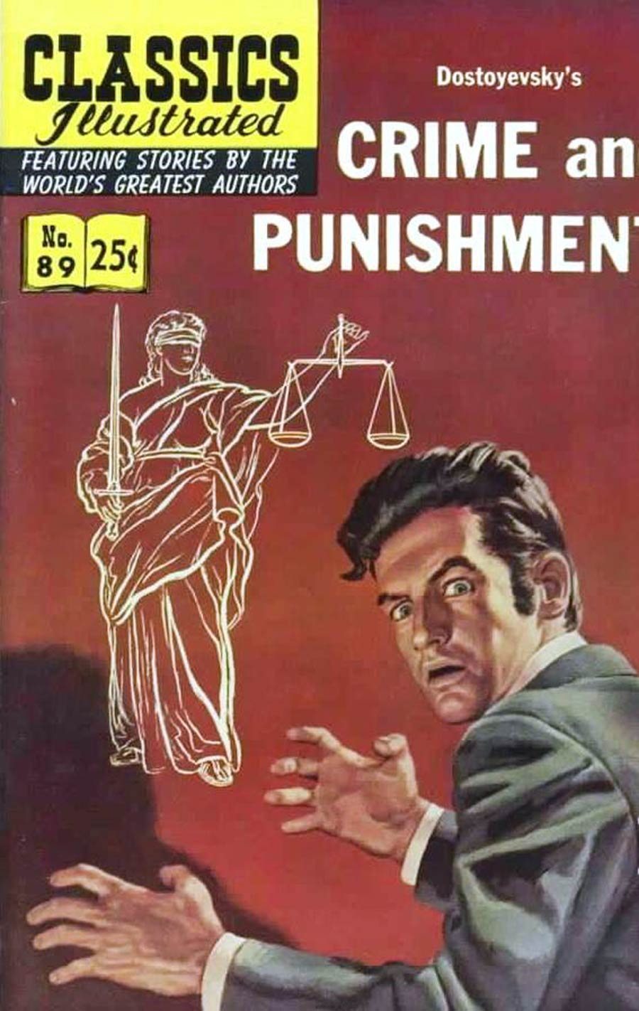Classics Illustrated #89 Cover E 5th Ptg Crime And Punishment