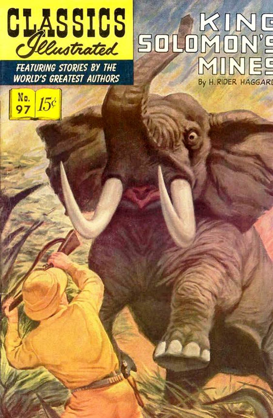 Classics Illustrated #97 Cover C 3rd Ptg King Solomons Mines