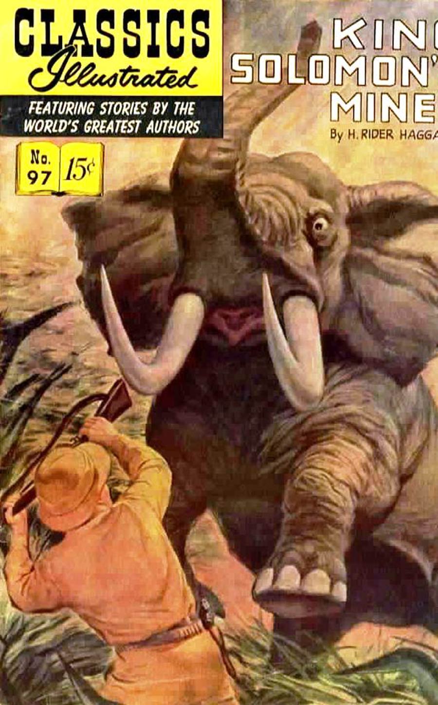 Classics Illustrated #97 Cover E 5th Ptg King Solomons Mines