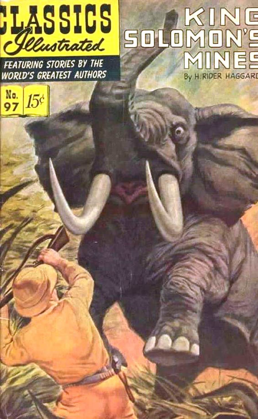 Classics Illustrated #97 Cover G 7th Ptg King Solomons Mines
