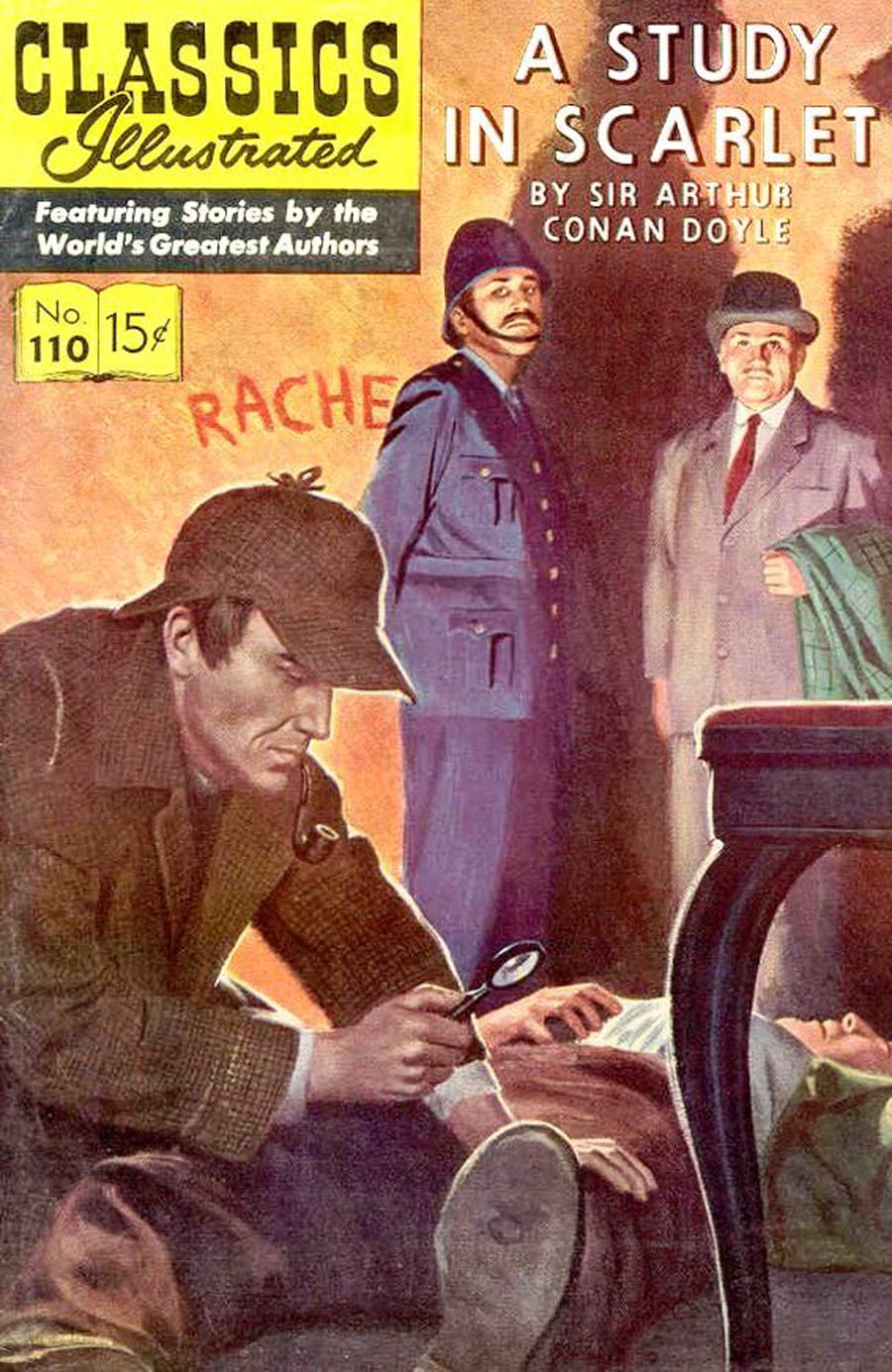 Classics Illustrated #110 Cover A 1st Ptg A Study in Scarlet