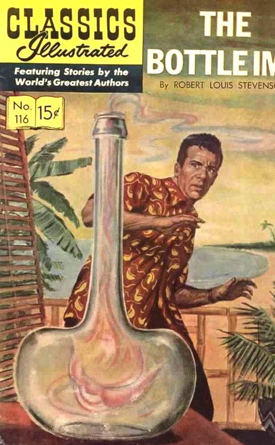 Classics Illustrated #116 Cover B 2nd Ptg The Bottle Imp