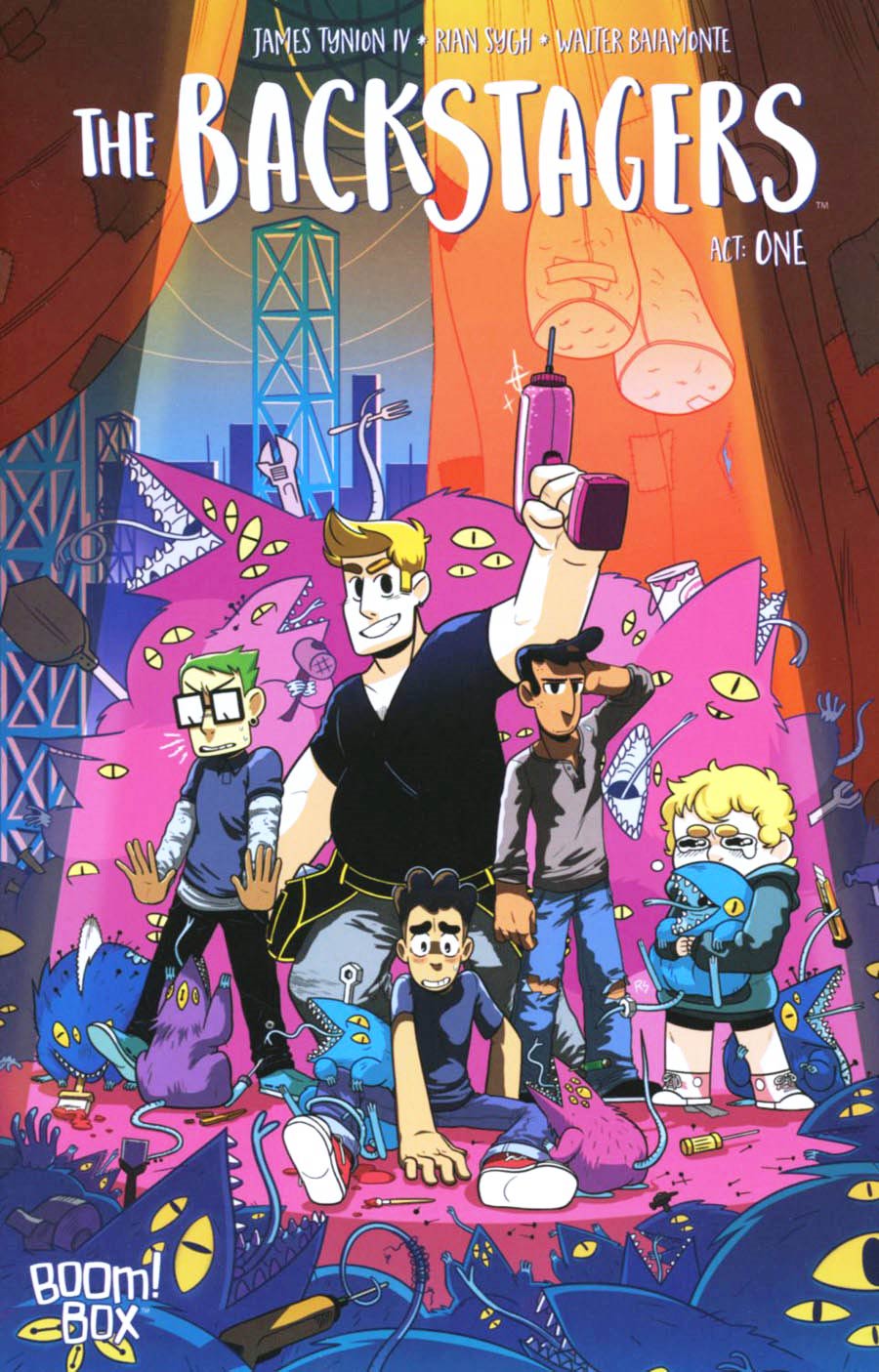 Backstagers #1 Cover G 2nd Ptg Rian Sygh Variant Cover Signed by James Tynion IV (W/o CoA)