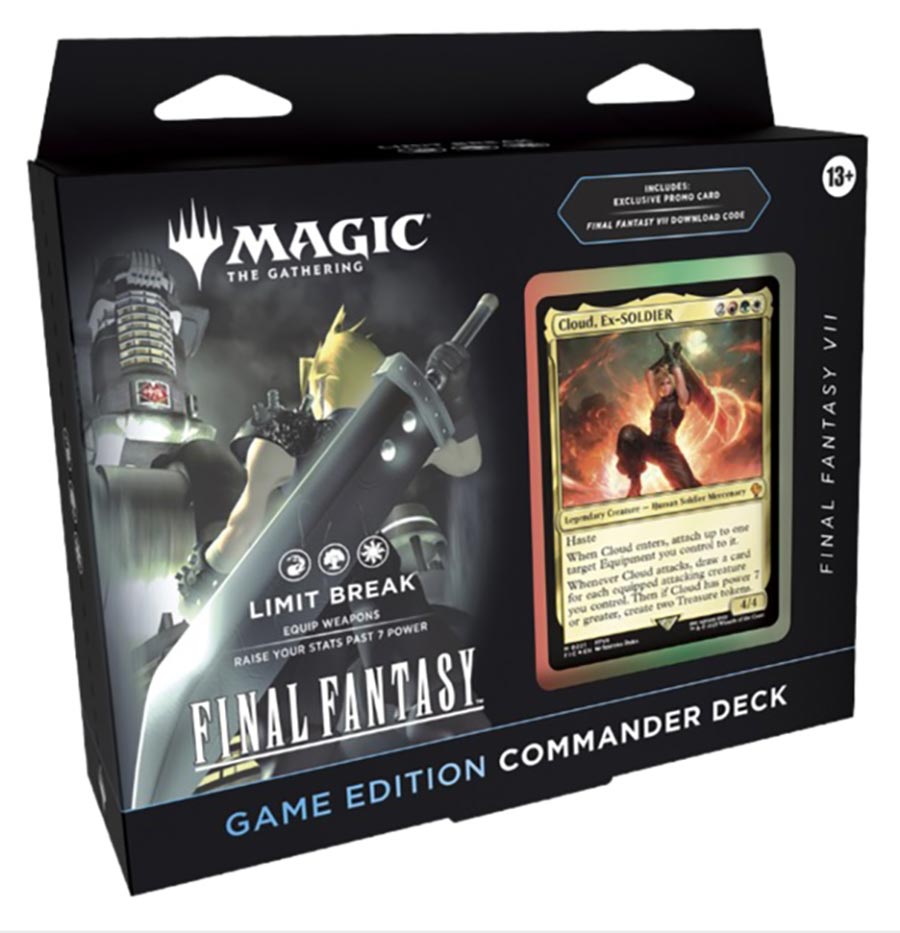 Magic The Gathering Final Fantasy Commander Deck Game Edition