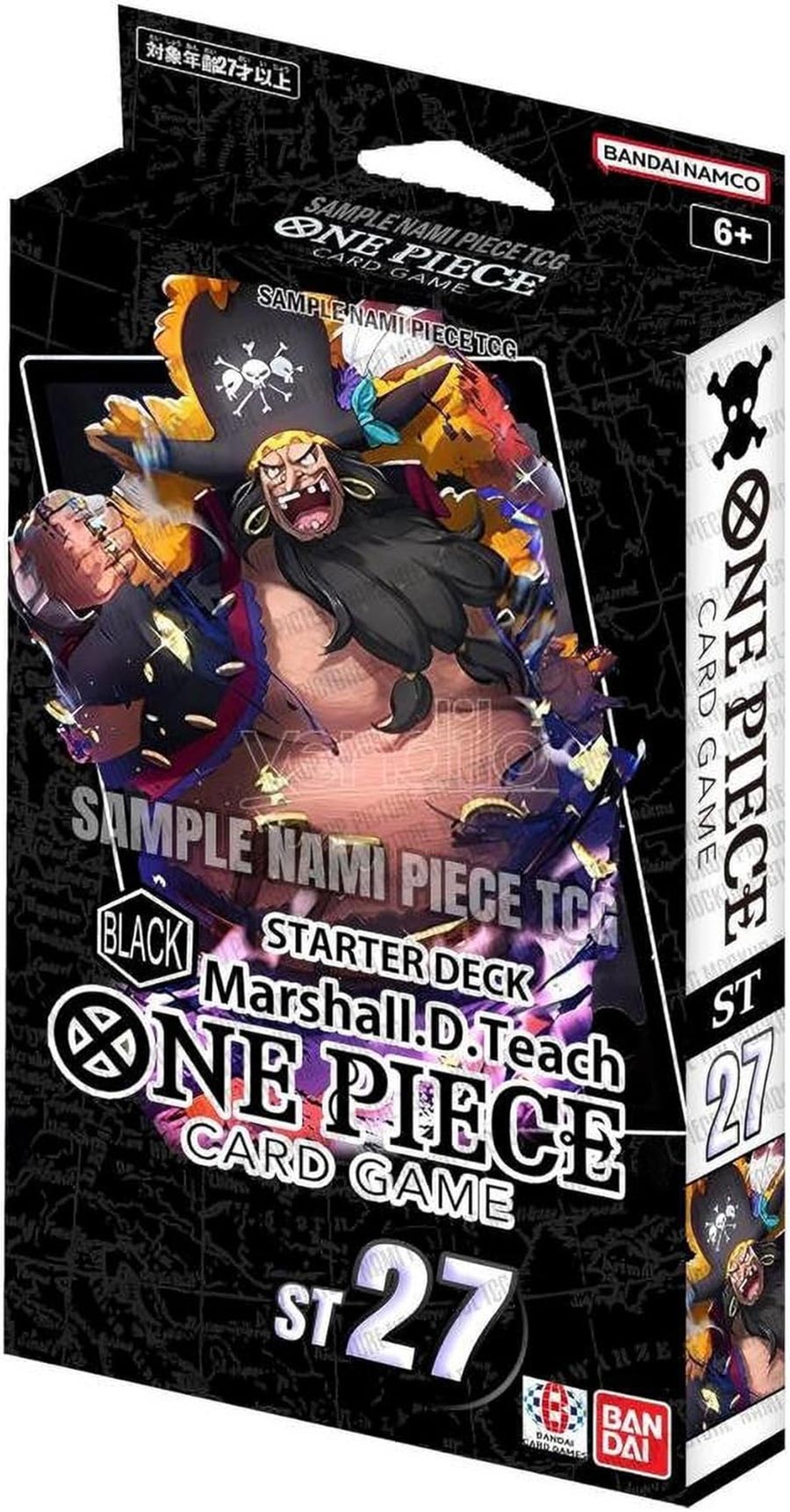 One Piece Black Starter Deck Marshall D Teach