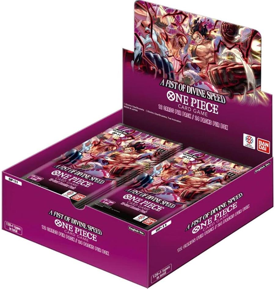One Piece A Fist Of Divine Speed Booster Display (24-Count)
