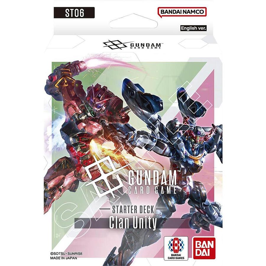 Gundam Clan Unity Starter Deck Display (6-Count)