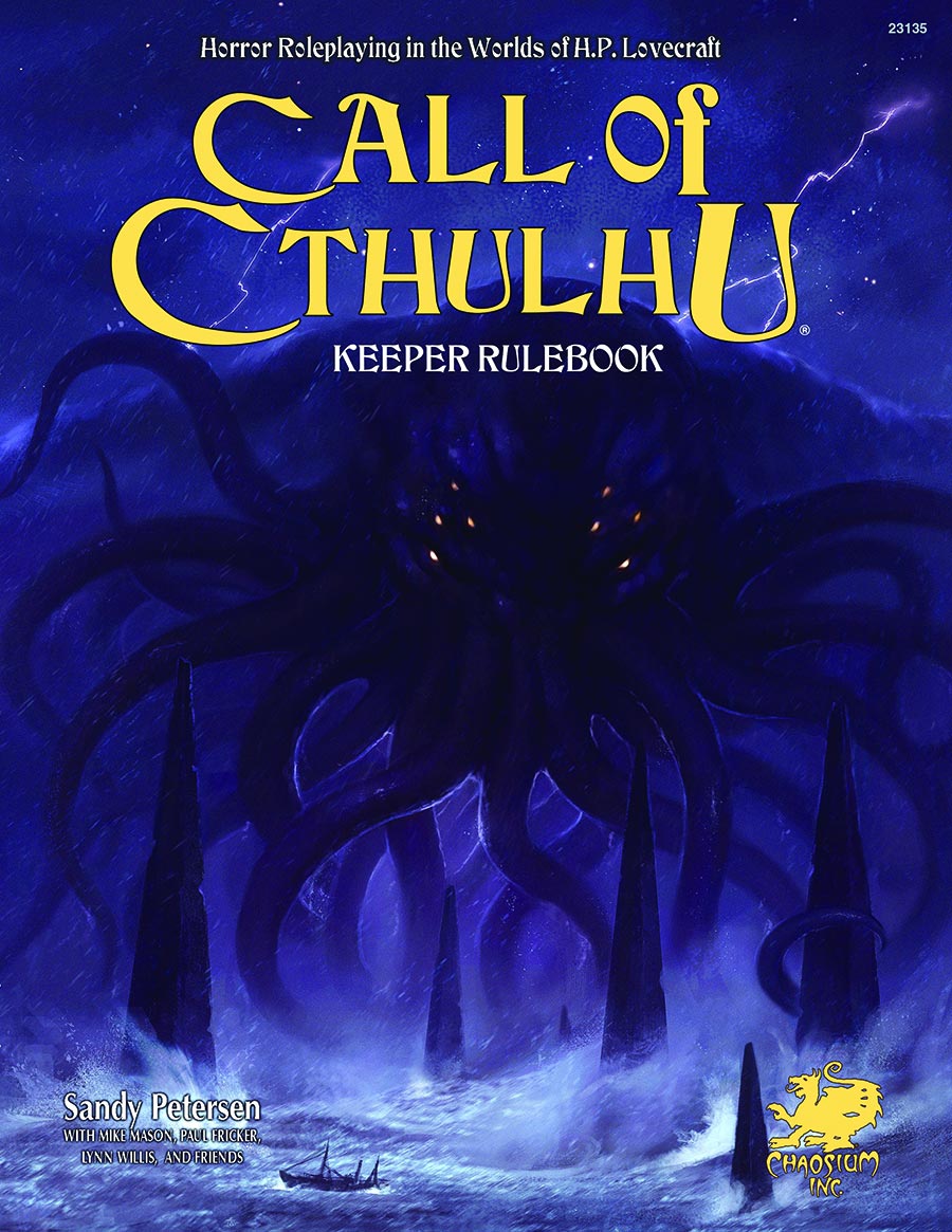 Call Of Cthulhu Keeper Rulebook 7th Edition