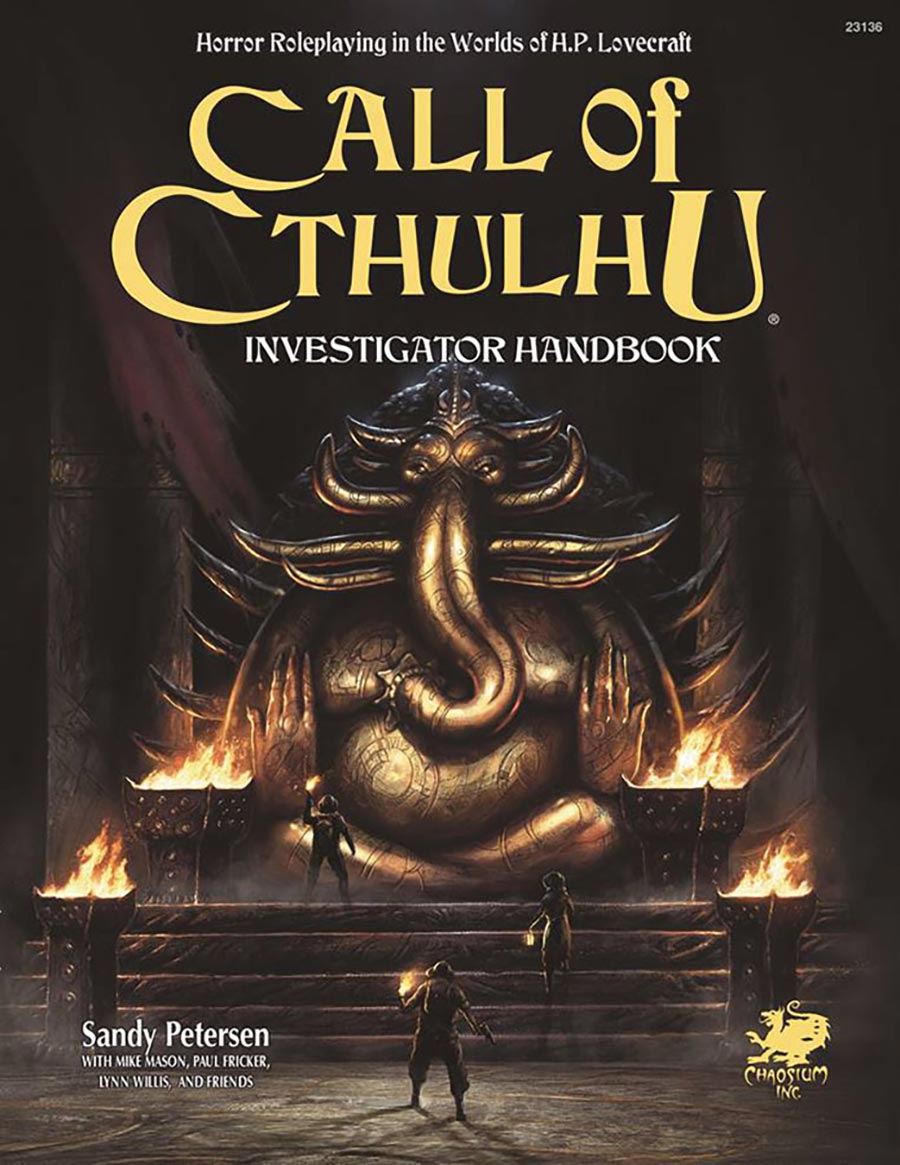 Call Of Cthulhu Investigator Handbook 7th Edition