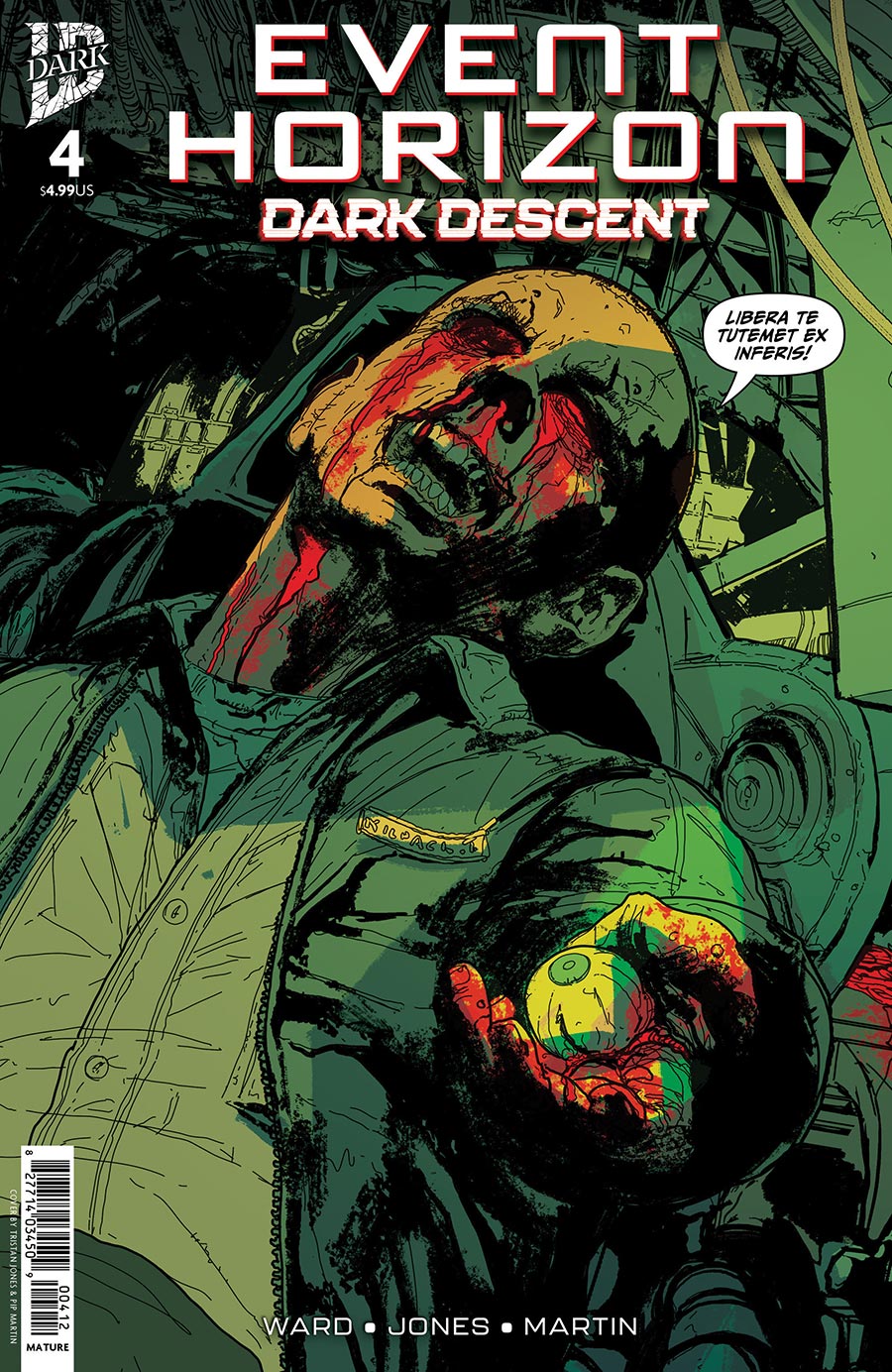 Event Horizon Dark Descent #4 Cover D 2nd & Final Ptg Tristan Jones Variant Cover