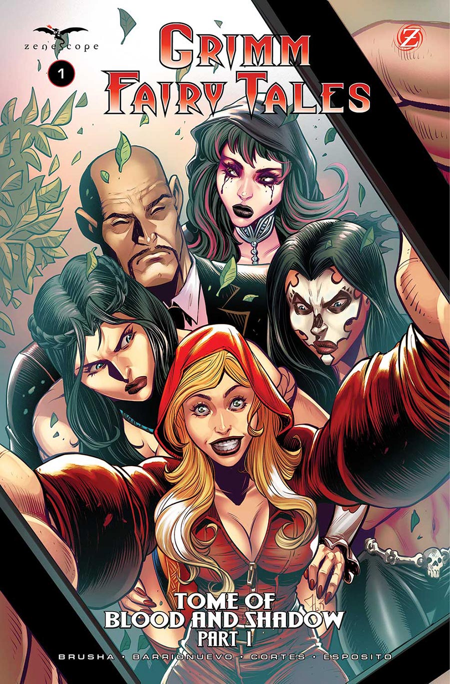 Grimm Fairy Tales Vol 3 #1 Tome Of Blood And Shadow Part 1 Cover C Variant Jordi Tarragona Cover