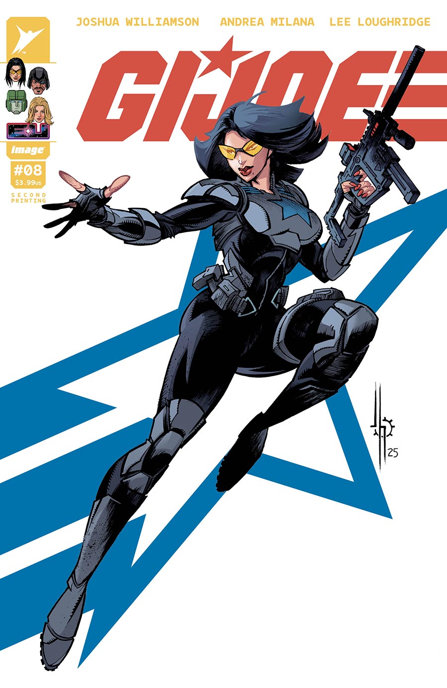 GI Joe Vol 10 #8 Cover I 2nd Ptg A Jason Howard Lady Jaye Variant Cover