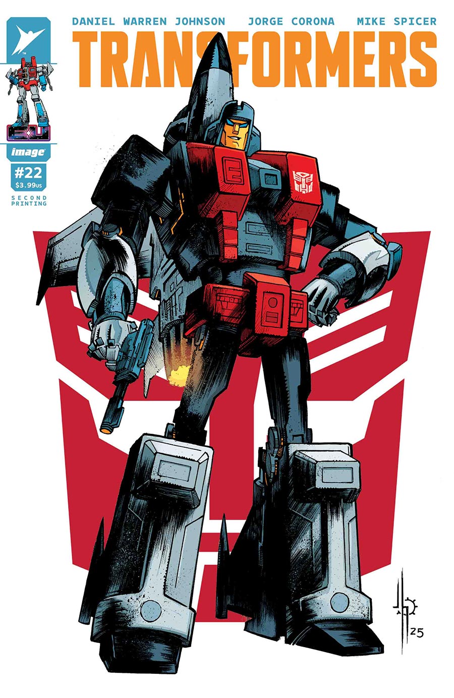 Transformers Vol 5 #22 Cover G 2nd Ptg B Jason Howard Autobot Variant Cover