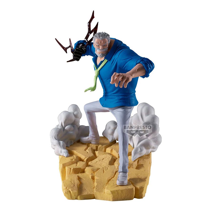 One Piece Senkozekkei Monkey D Garp PVC Statue