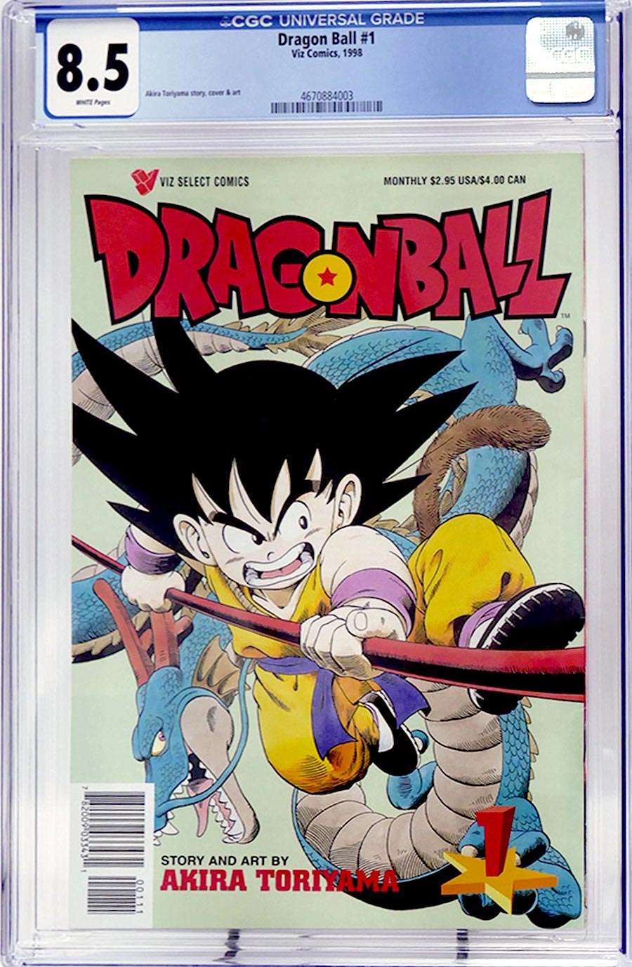 Dragon Ball Part 1 #1 Cover D CGC 8.5