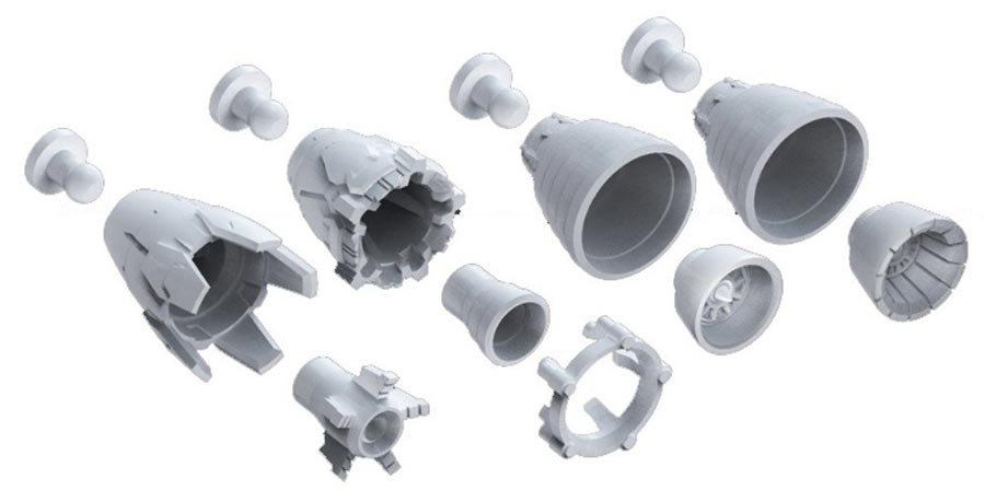 Gundam Builders Parts HD Kit #09 1/100 MS Vernier 01 Pack
