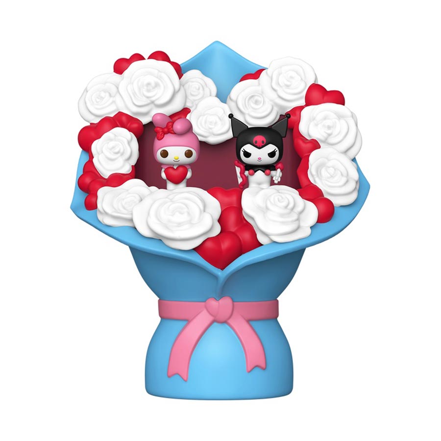 Bitty POP Bouquet Sanrio Valentines Melody & Kuromi Vinyl Figure