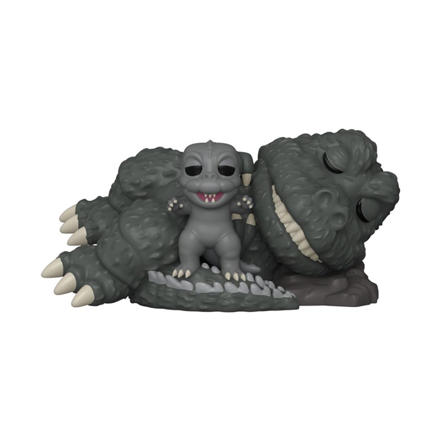 POP Super Godzilla Sleeping Godzilla With Minilla Vinyl Figure