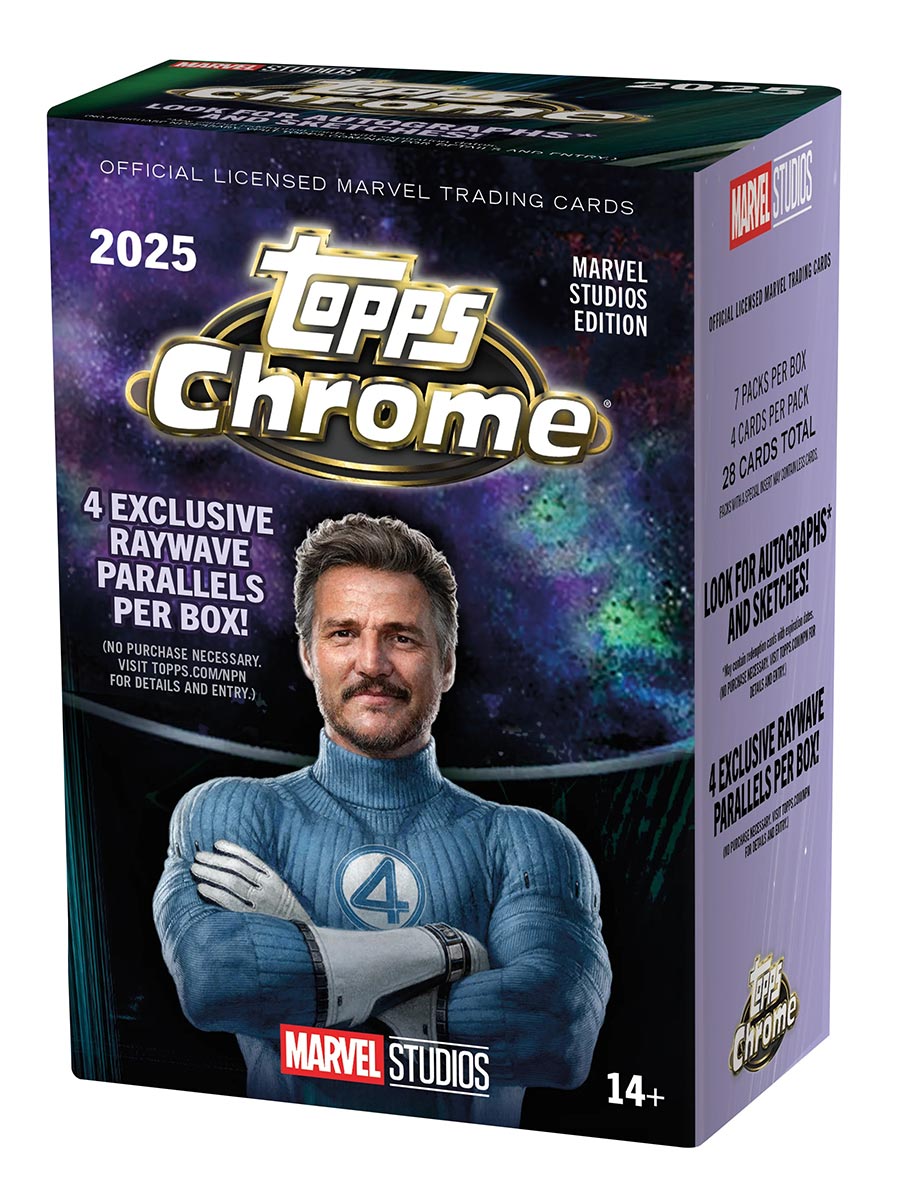 Topps 2025 Marvel Studios Chrome Value Box