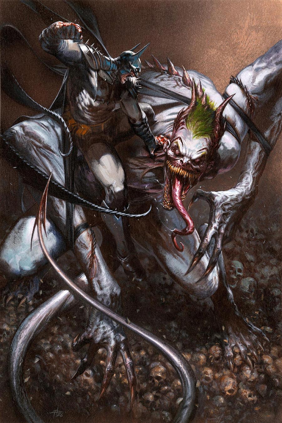 Absolute Batman #15 Cover H 2nd Ptg B Gabriele Dell Otto Card Stock Variant Cover (DC All In)