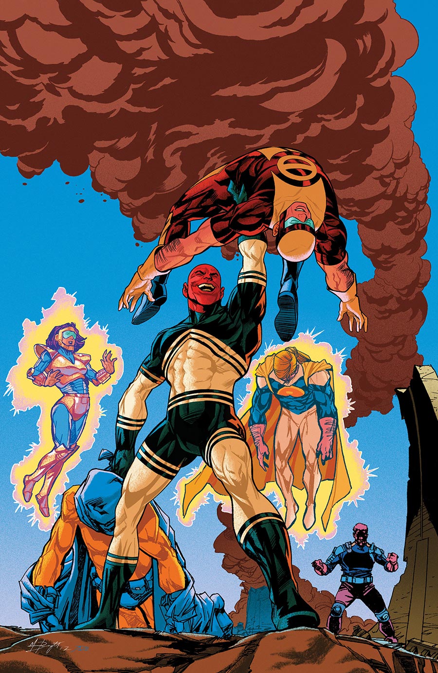 Center Holds #1 Cover G Variant MD Bright Unlimited Virgin Cover