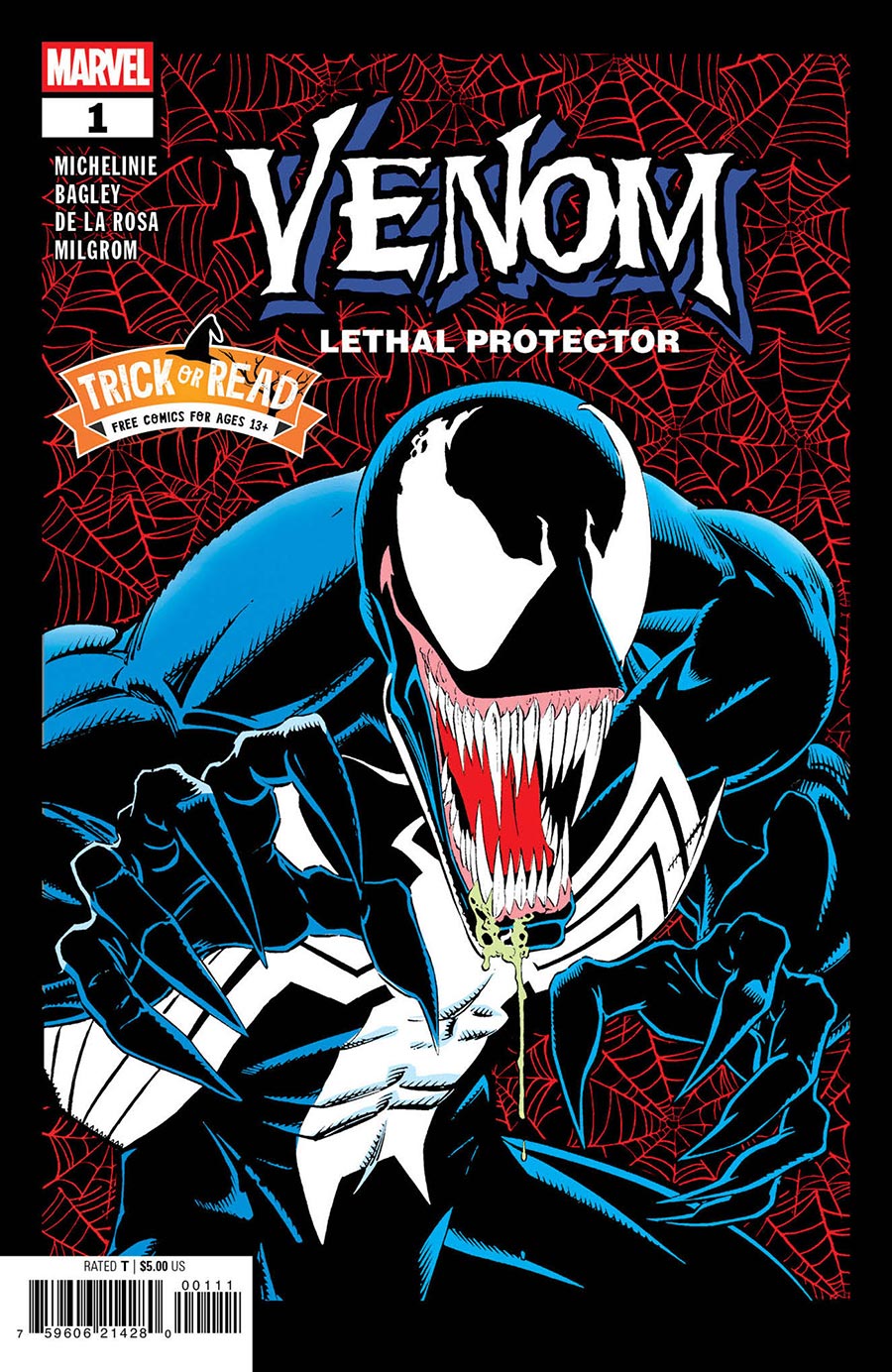 Venom Lethal Protector (1993) #1 Cover I Halloween Comic Trick-Or-Read 2025